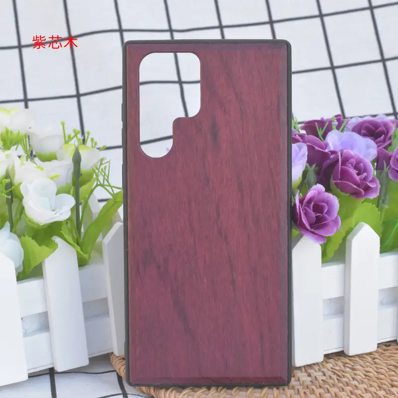 Samsung S22 Ultra Wooden Bamboo Phone Case - Image 6