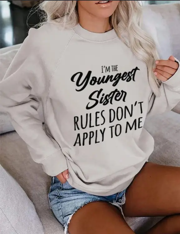 The Hell I Won't Wear Casual Sweatshirt 260g - Image 3