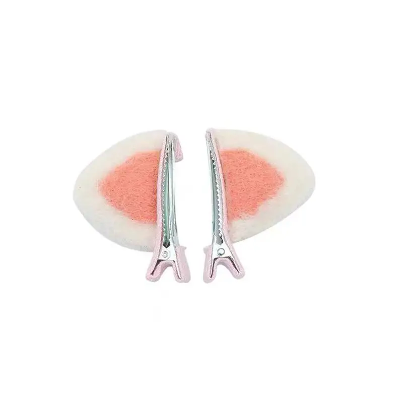 Plush Cat Ear Hair Clip Women's Small Clip Rabbit Hair Clip Headwear Children's Cute Hair Clip Top Clip Duckbill Clip - Image 42