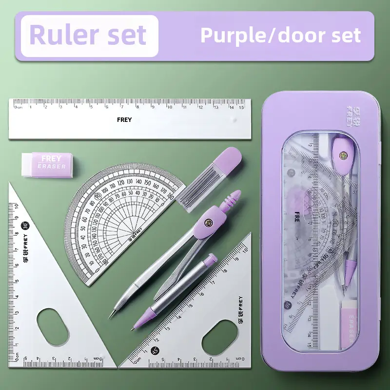 Pink R Standard Set 8 Piece School Tools - Image 5