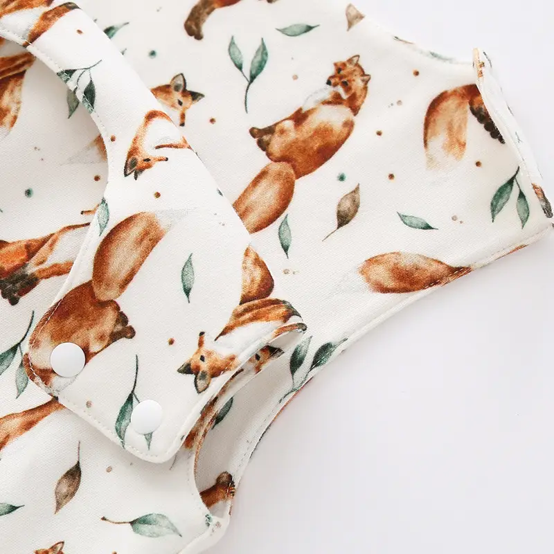 Fox Print Baby Jumpsuit High Quality Foreign Trade - Image 5
