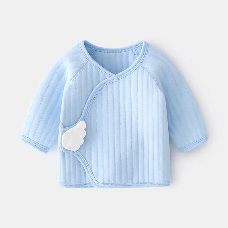 Newborn Boneless Warm Air Cotton Top with Wings - Image 6