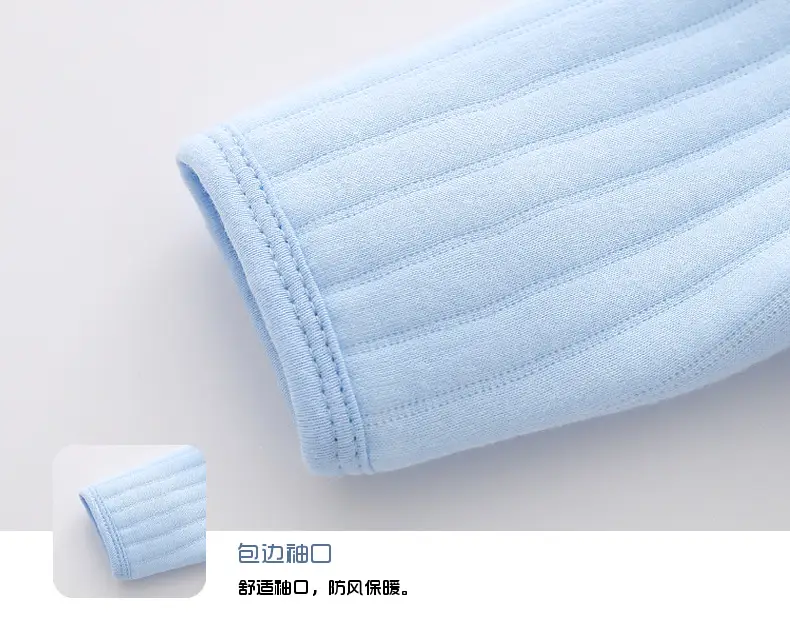 Newborn Boneless Warm Air Cotton Top with Wings — feature 14