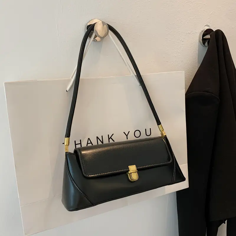 Women's Brown Leather Shoulder Bag 2021 Stylish Small Bag