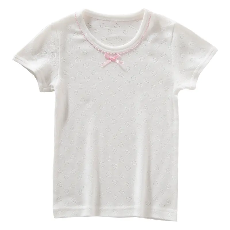 Pure Cotton Infant T-Shirts for Girls, Moisture-Wicking, All-Cotton - Image 6