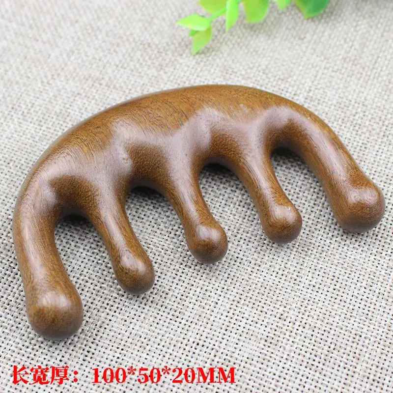 Men's Red Sandalwood Hair Comb 190x55x18mm