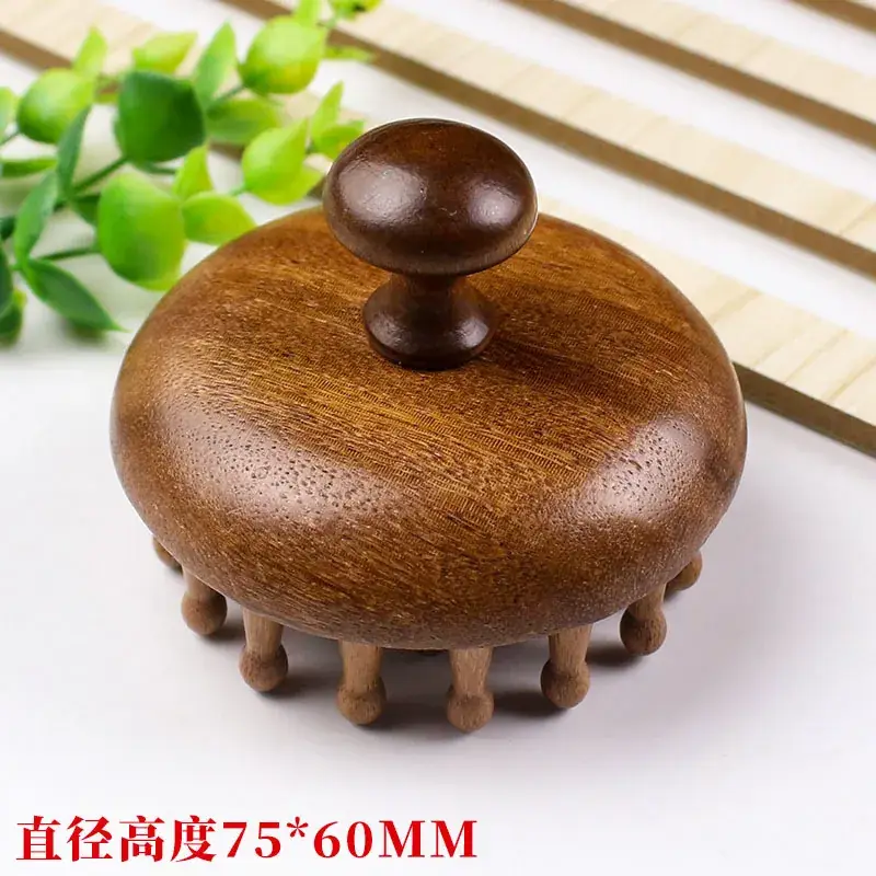 Men's Red Sandalwood Hair Comb 190x55x18mm