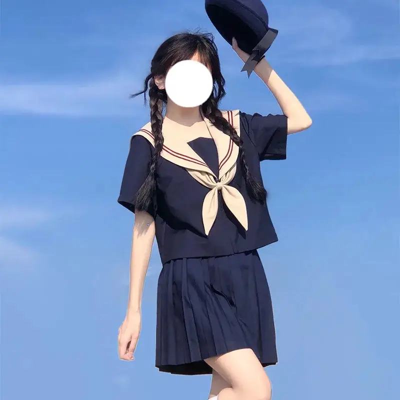 Japanese Sailor Suit Skirt Long Sleeve Academic Uniform - Image 14