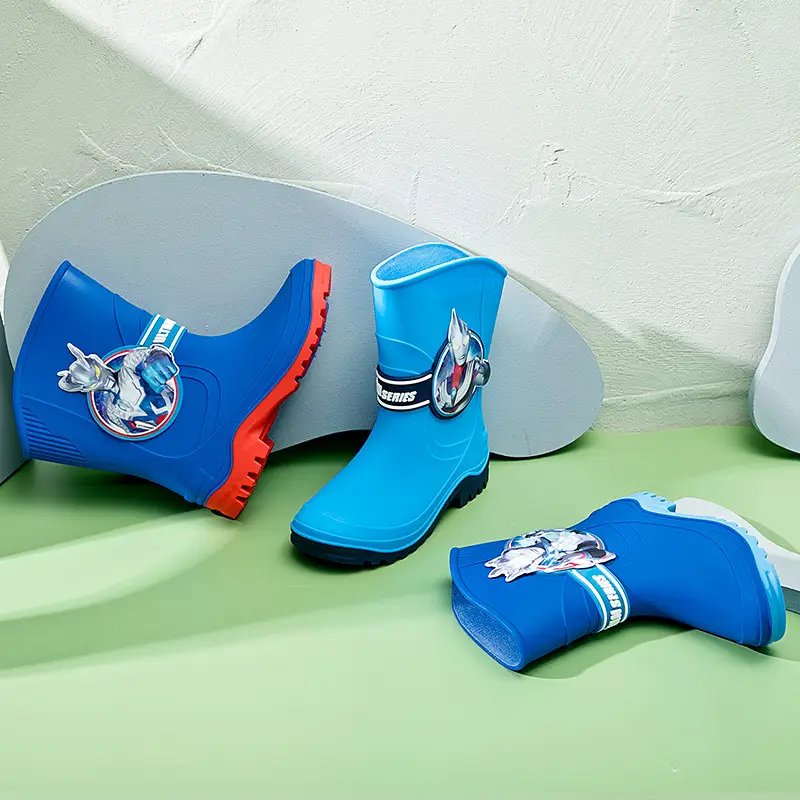 [Super Value Special Offer] Diga Children's Rain Boots Boys' Rain Boots Toddler Baby Lightweight Water Shoes Non-Slip Water Boots for Kids - Image 5