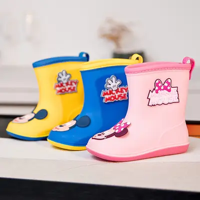 [Super Value Special Offer] Diga Children's Rain Boots Boys' Rain Boots Toddler Baby Lightweight Water Shoes Non-Slip Water Boots for Kids — feature 21