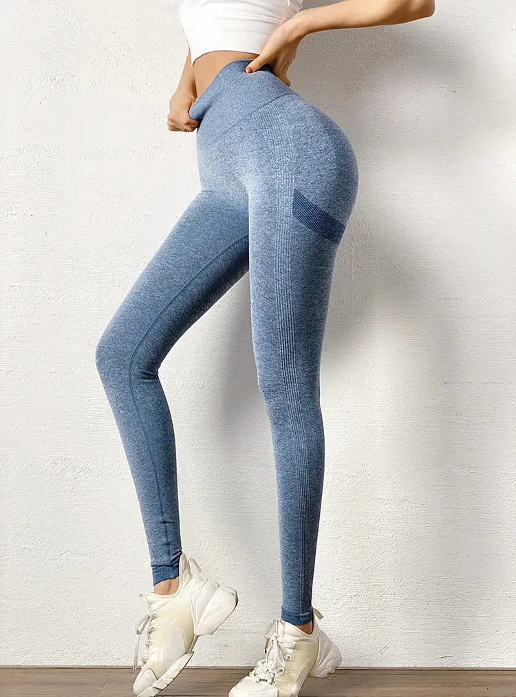 Peach Tight Stretch Hip Fitness Pants Women — feature 12