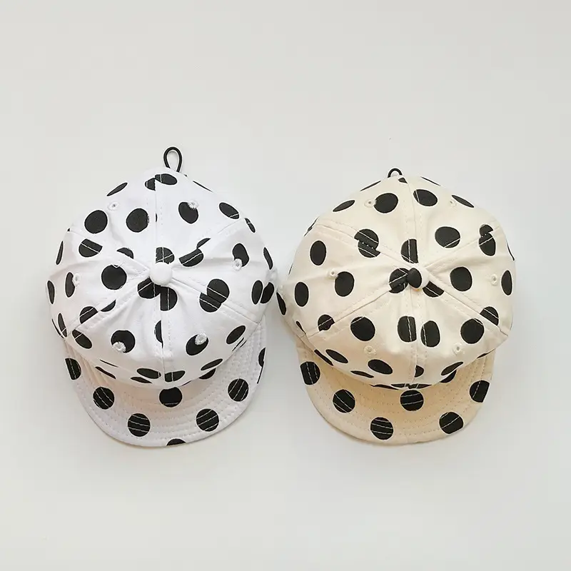 Korean Style Checkboard Sun Hat for Kids - Image 5