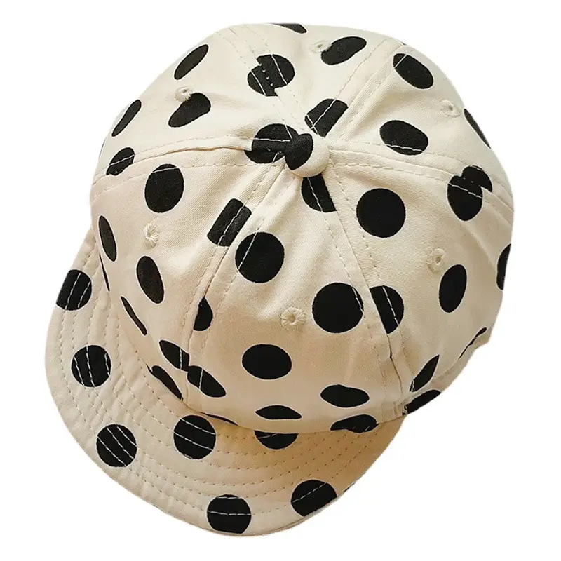 Korean Style Checkboard Sun Hat for Kids