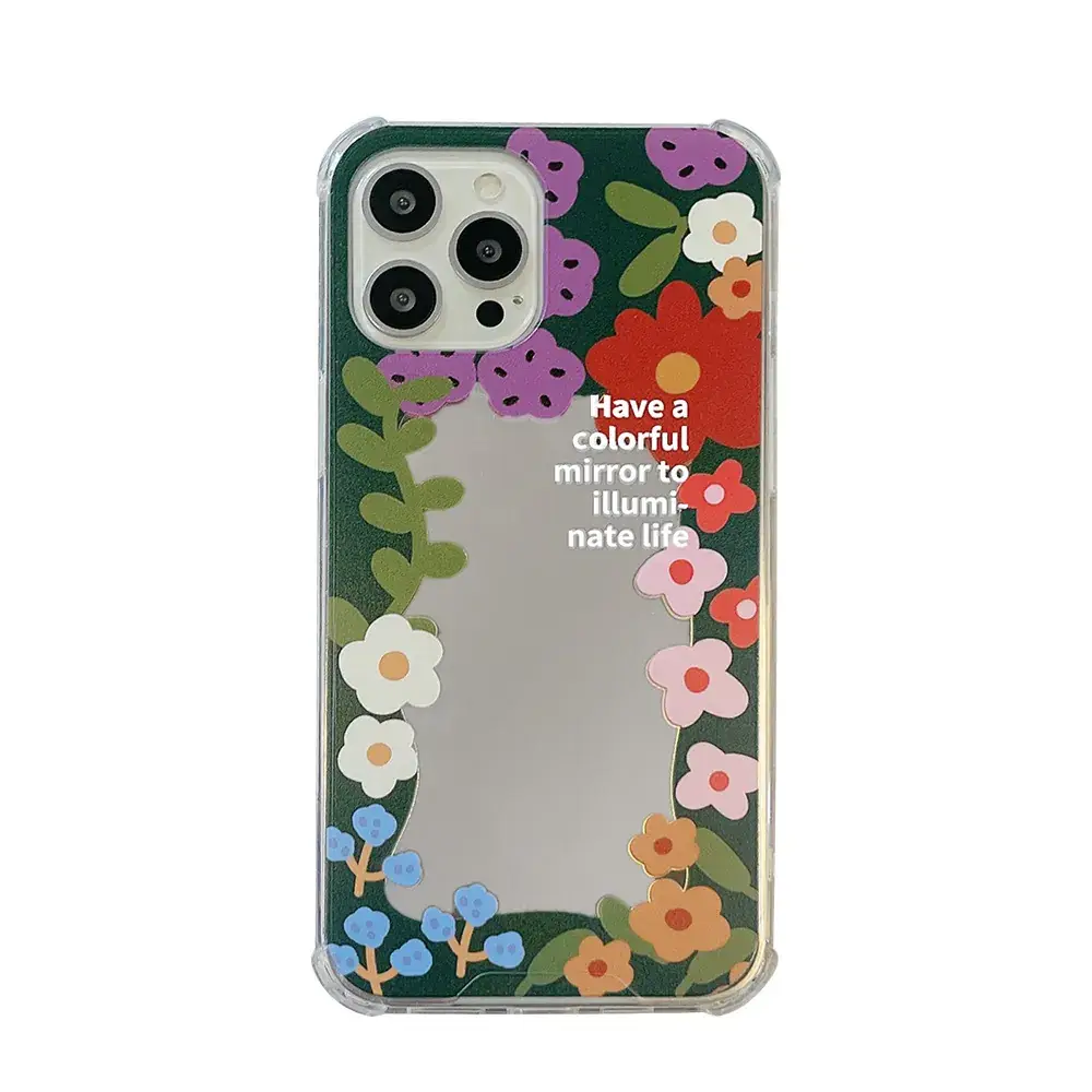 Korean Style Flower Smiley Face iPhone 16 Case - Image 6