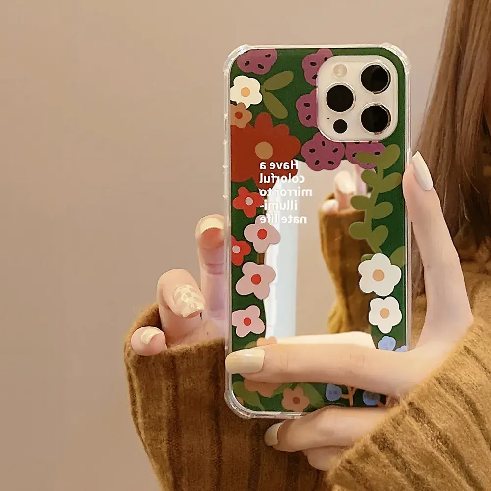 Korean Style Flower Smiley Face iPhone 16 Case — feature 11