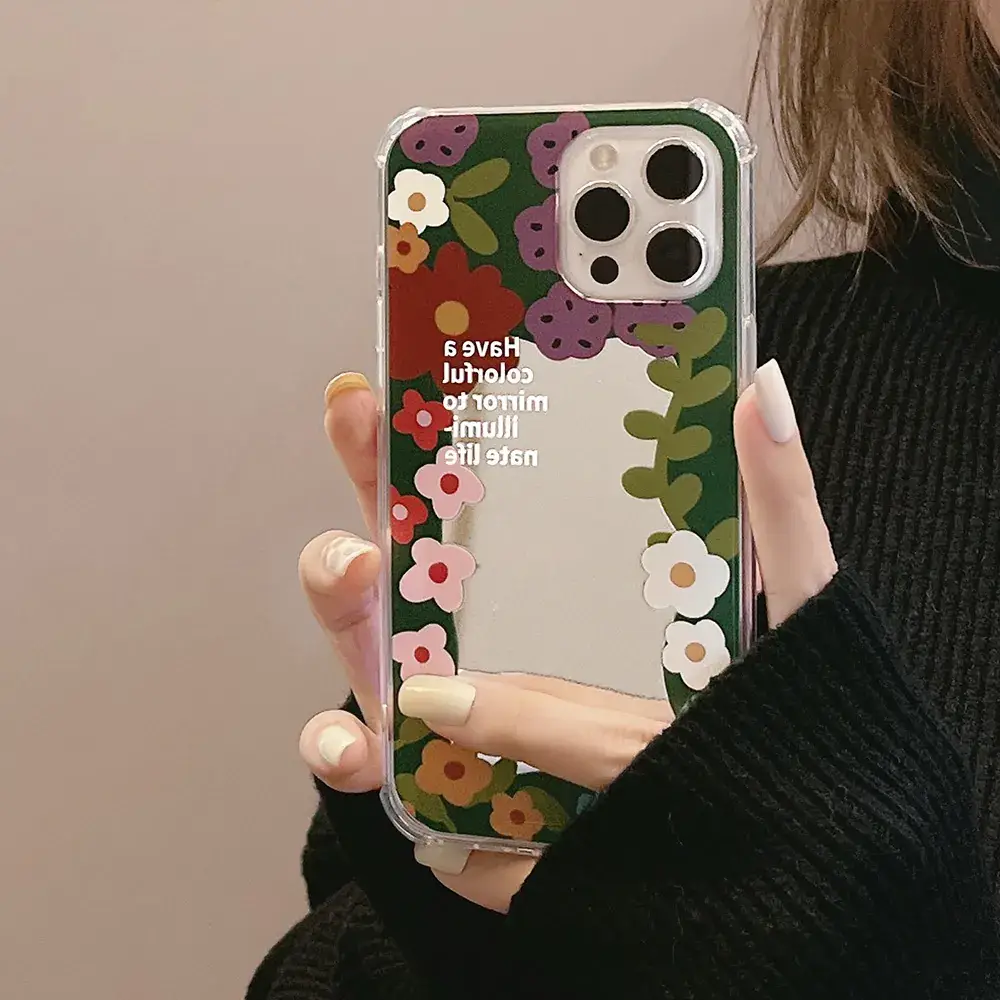 Korean Style Flower Smiley Face iPhone 16 Case — feature 8