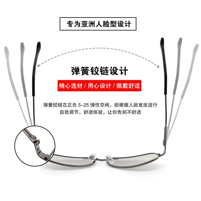 Men Polarized Sunglasses Black Frame Driving Driving Sunglasses - Image 4