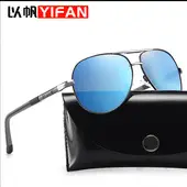 Men Polarized Sunglasses Black Frame Driving Driving Sunglasses — feature 1