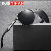 Men Polarized Sunglasses Black Frame Driving Driving Sunglasses — feature 5