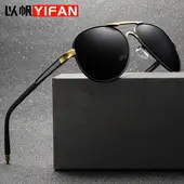 Men Polarized Sunglasses Black Frame Driving Driving Sunglasses — feature 7
