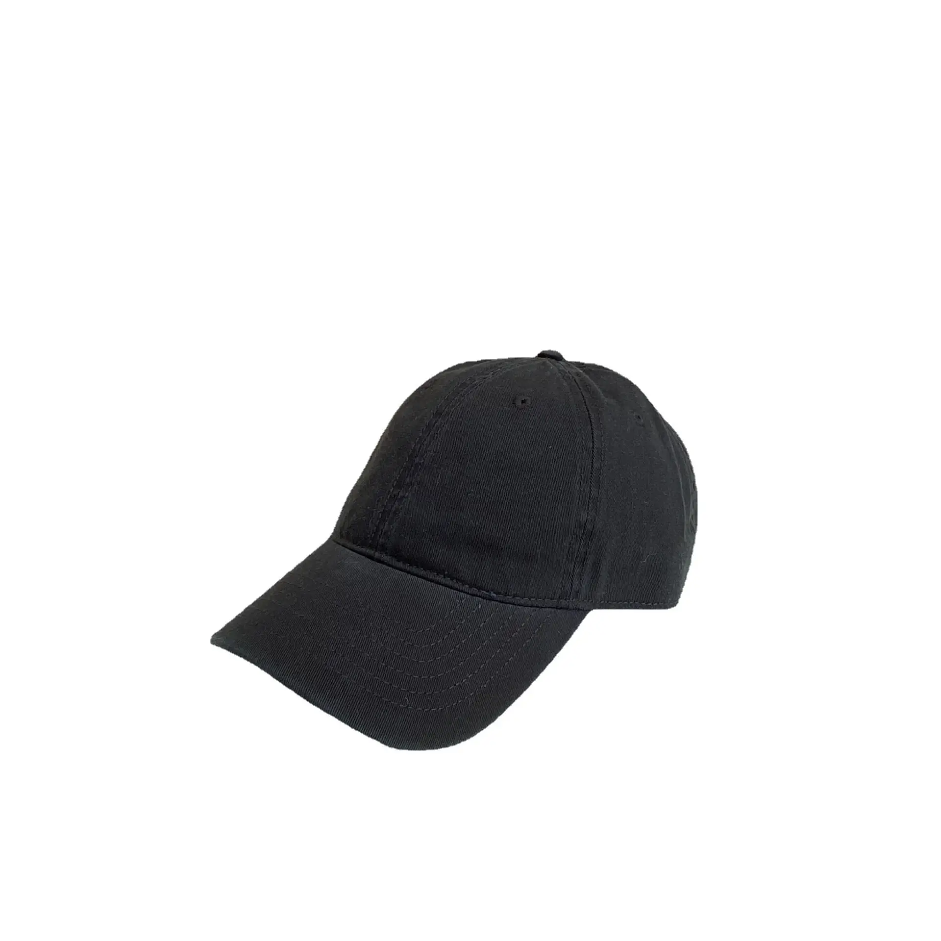 Black Baseball Cap for Men Women Sun Hat Wash Cap - Image 37