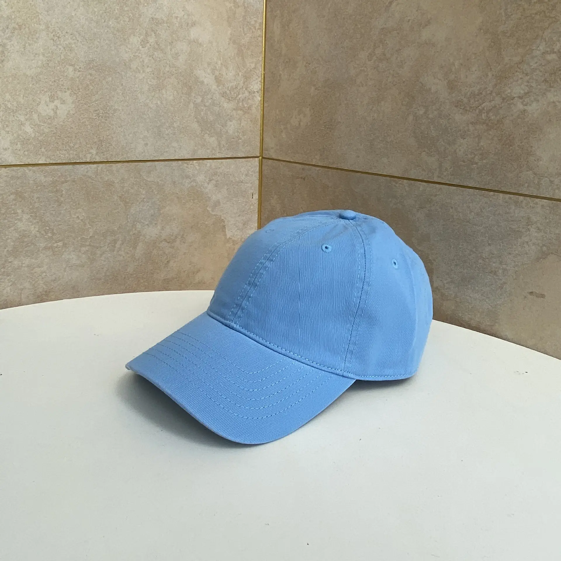 Black Baseball Cap for Men Women Sun Hat Wash Cap - Image 12