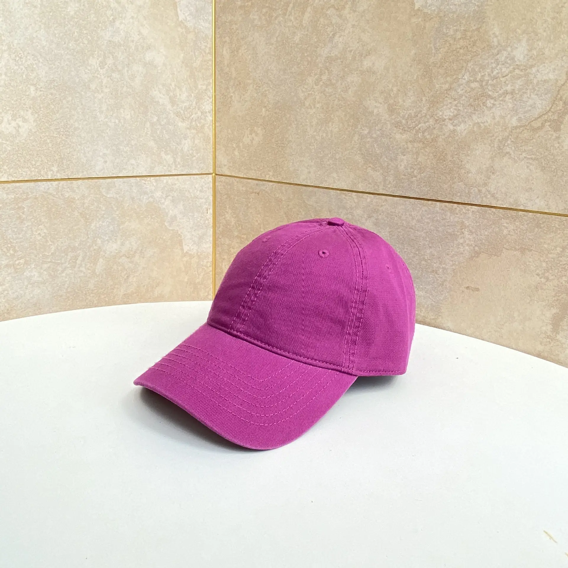 Black Baseball Cap for Men Women Sun Hat Wash Cap - Image 14