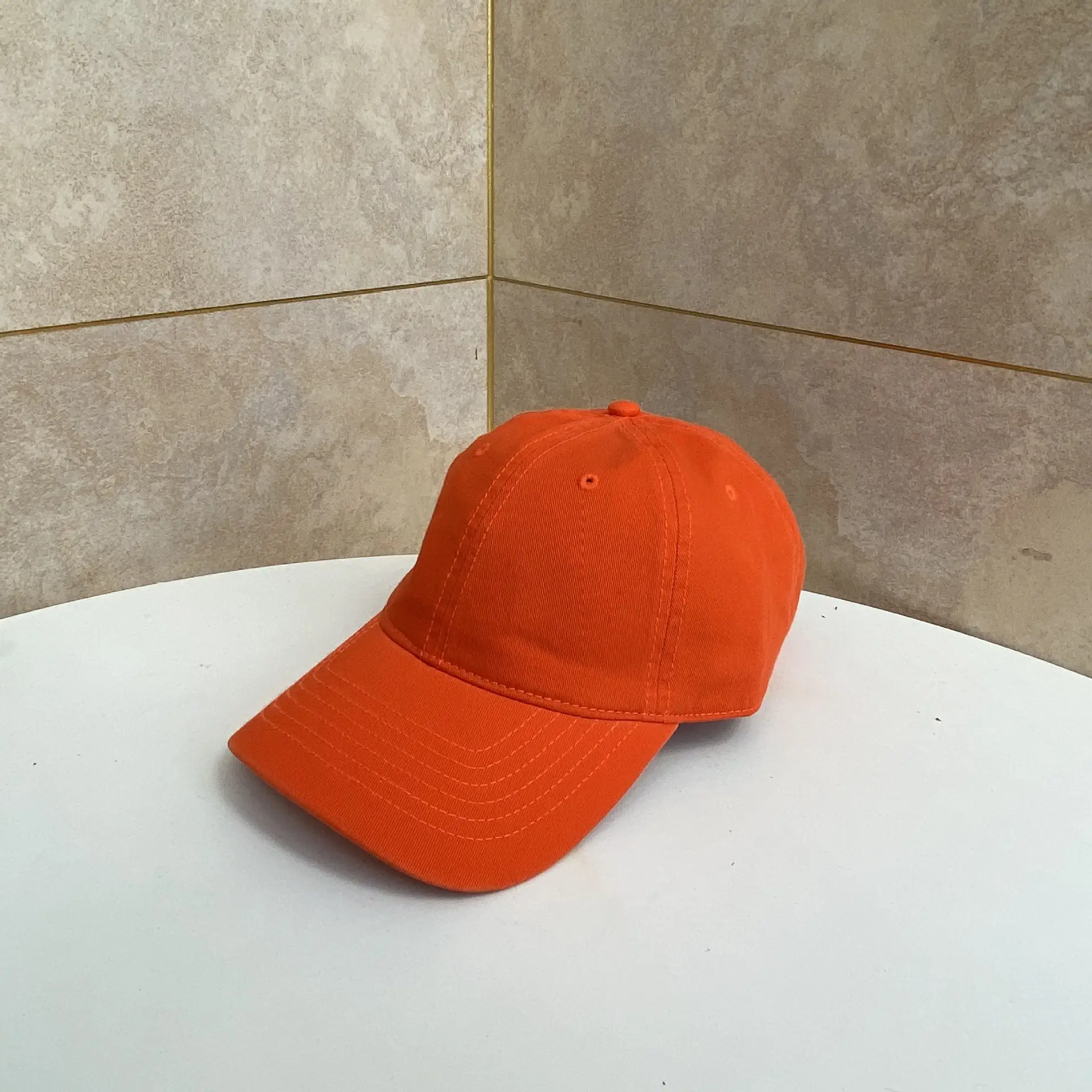 Black Baseball Cap for Men Women Sun Hat Wash Cap - Image 18