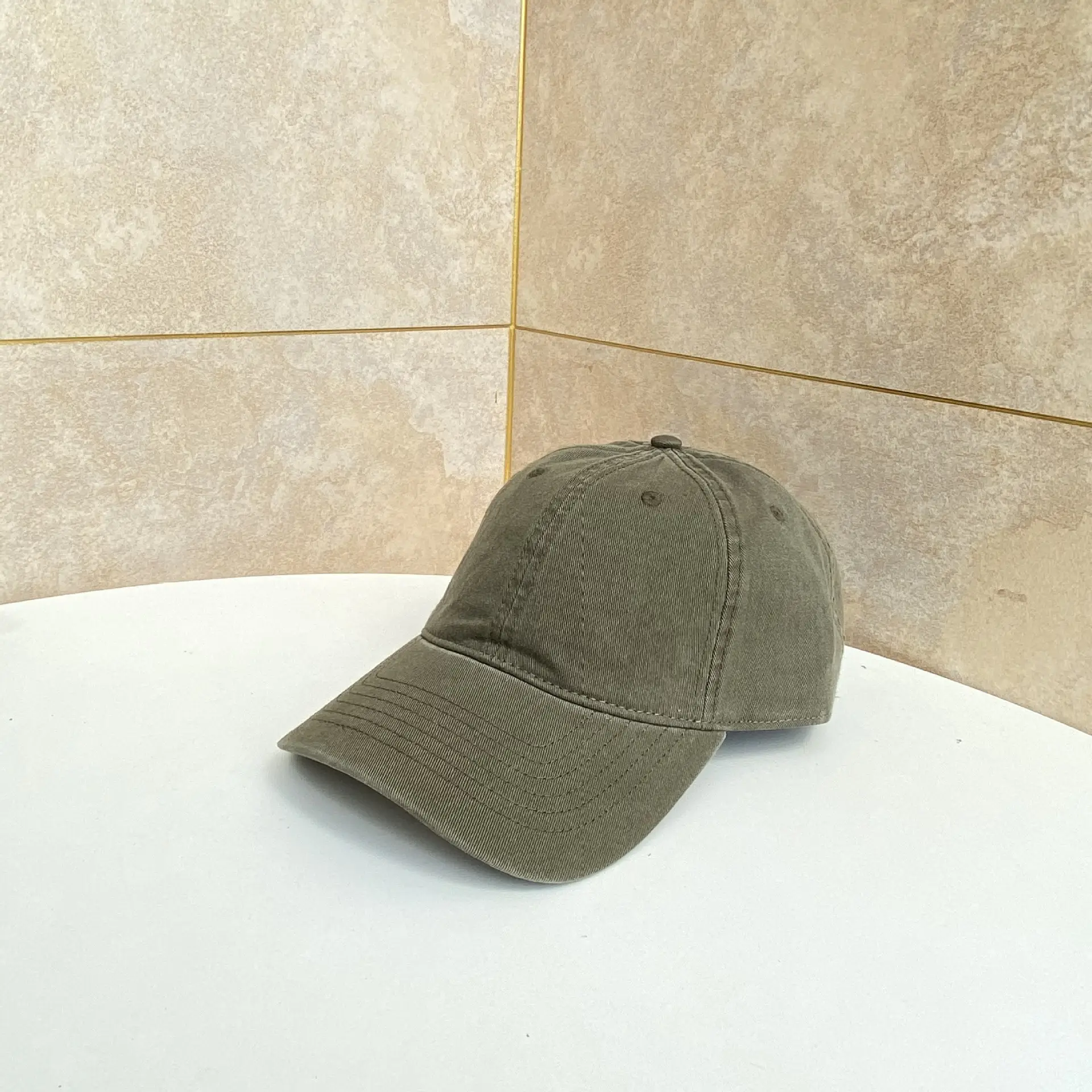 Black Baseball Cap for Men Women Sun Hat Wash Cap - Image 20