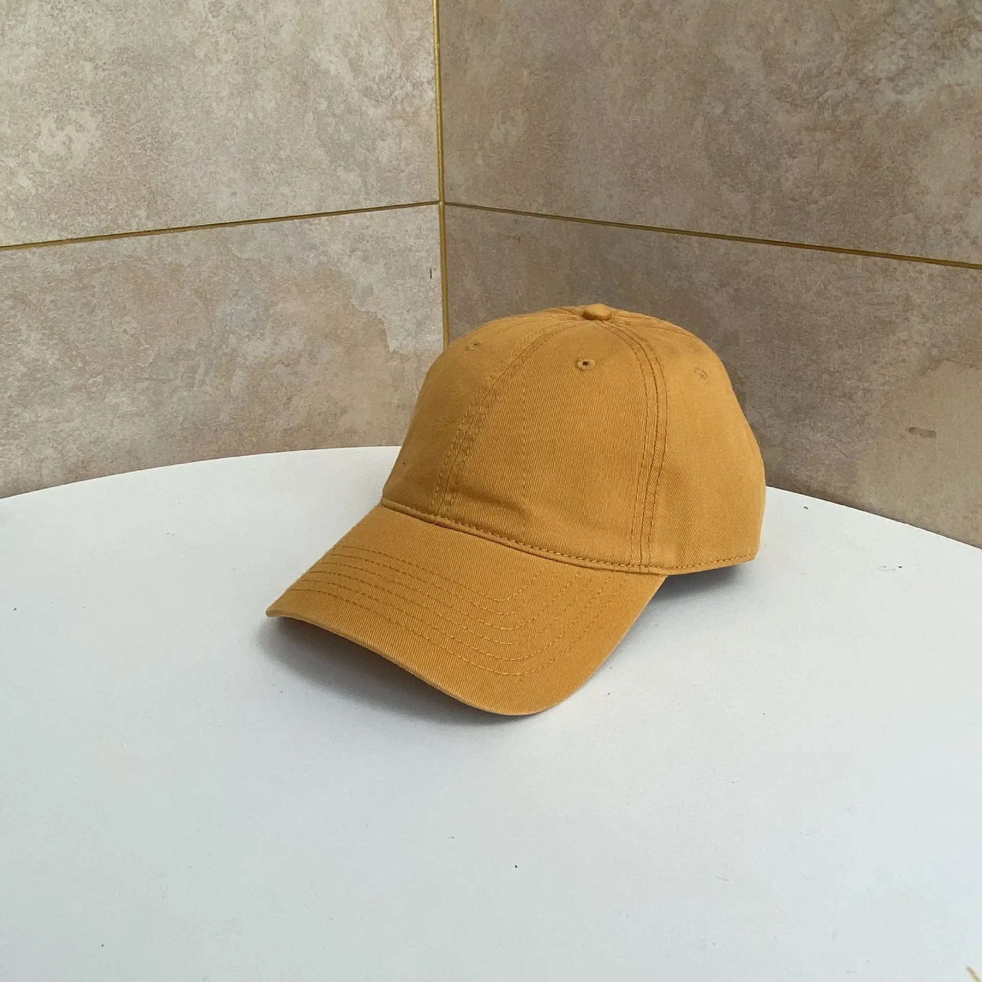 Black Baseball Cap for Men Women Sun Hat Wash Cap - Image 23