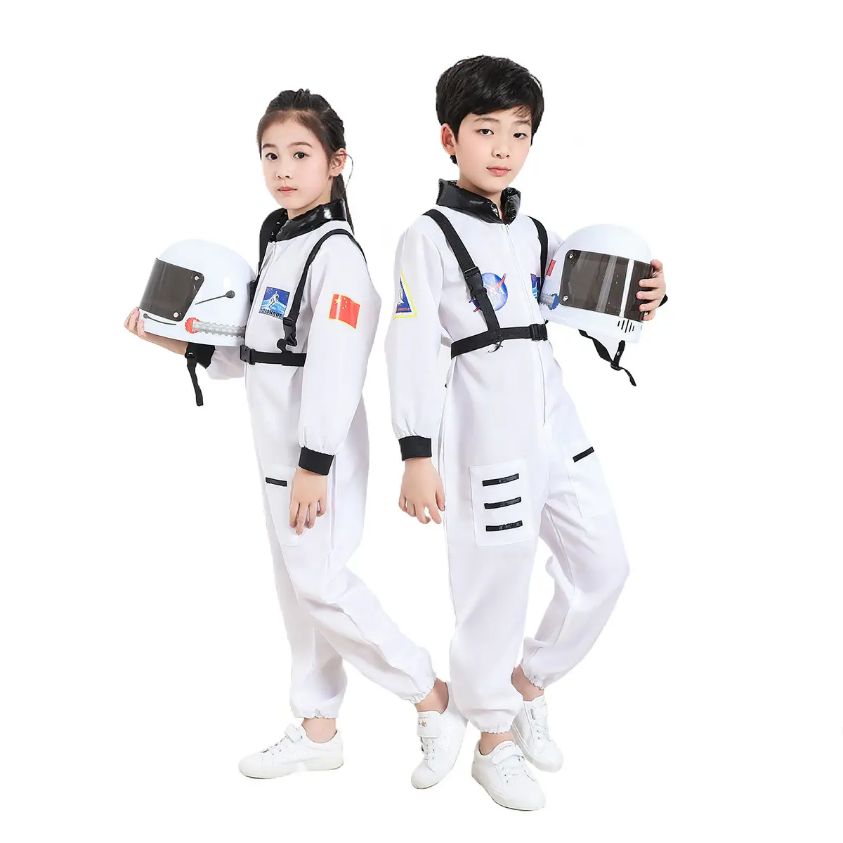 Children Space Suit Astronaut Performance Primary School Sports Meeting Astronaut Air Force Hat Role Playing Costume - Image 10