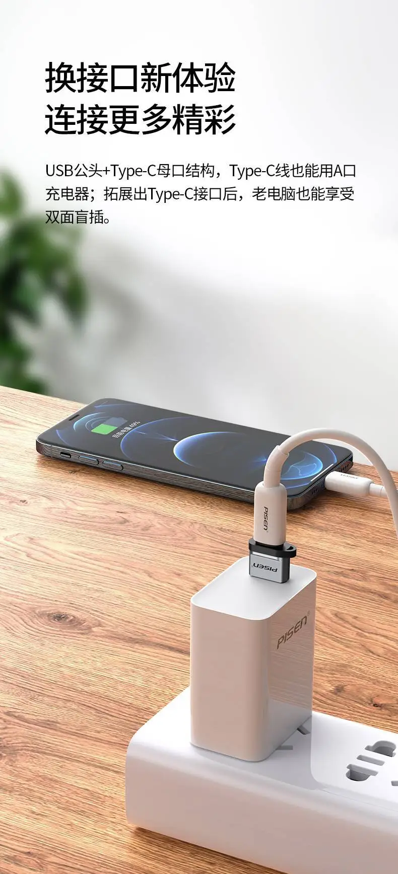 Pinsheng Type C to USB 13 iPhone Adapter — feature 3