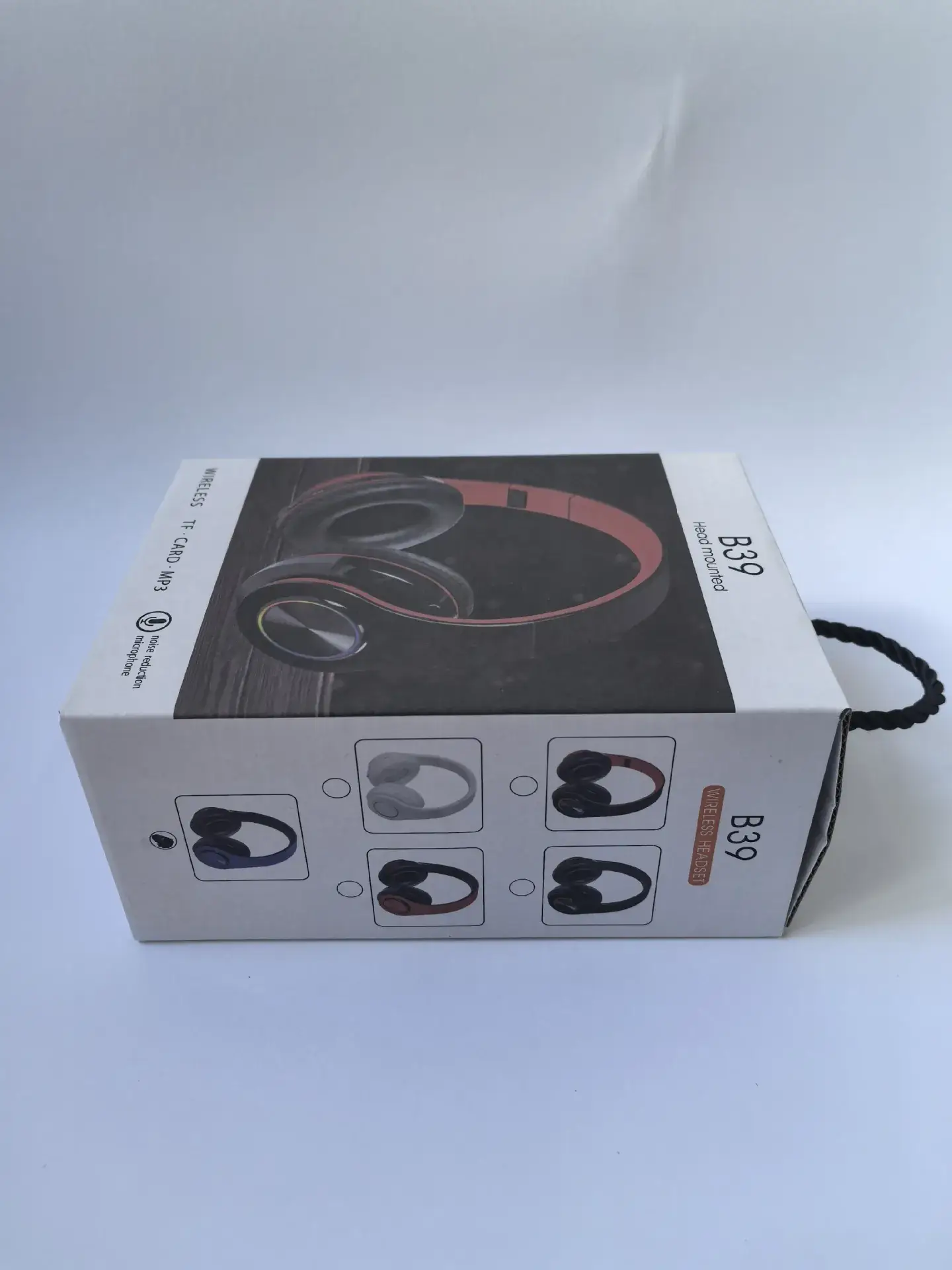 Wireless Bluetooth Headset Red Black Foldable Subwoofer — feature 14