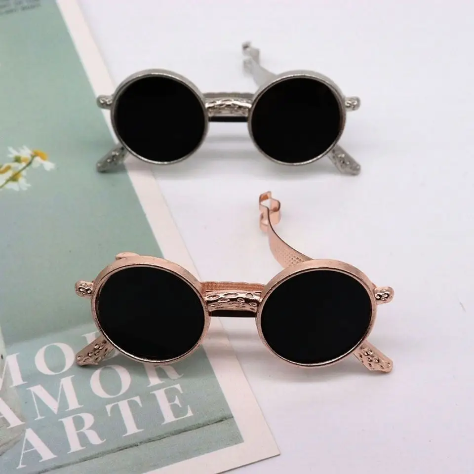 Cute Black Sunglasses Hairpin Clip for Women - Image 6