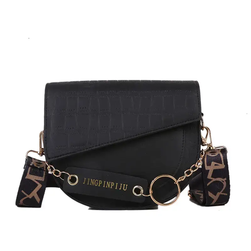 Women's Retro Crossbody Bag Brown Gold Embroidered 2021 - Image 8