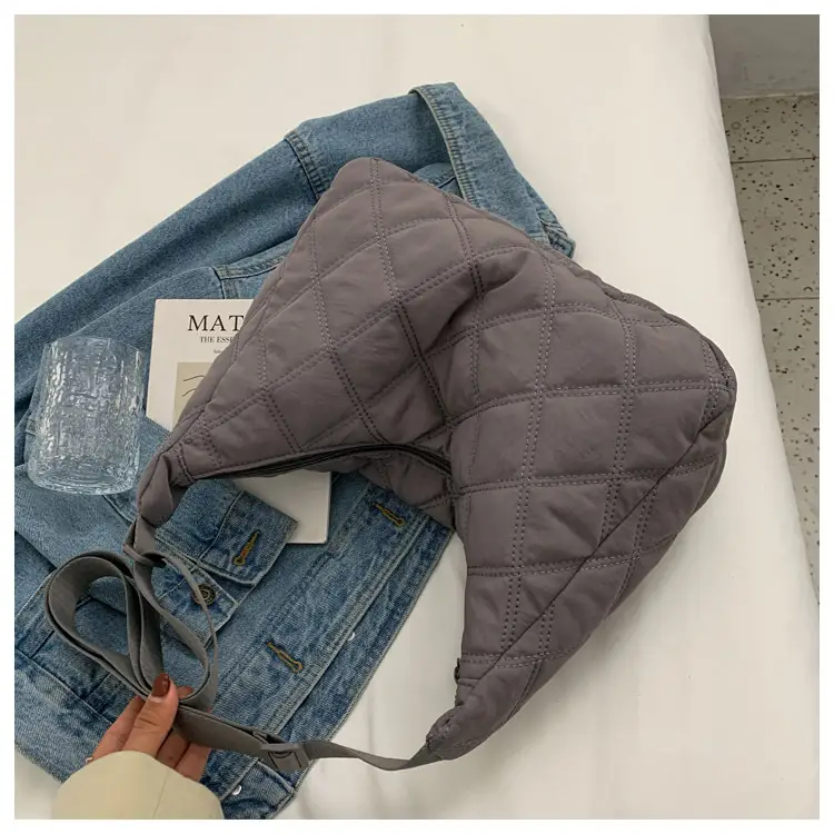 Winter Embroidered Quilted Shoulder Bag for Women — feature 101