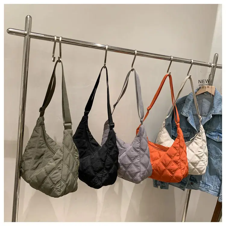 Winter Embroidered Quilted Shoulder Bag for Women — feature 11