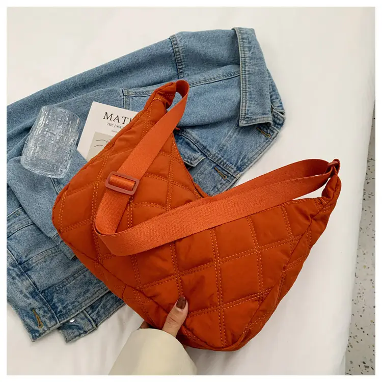 Winter Embroidered Quilted Shoulder Bag for Women — feature 123