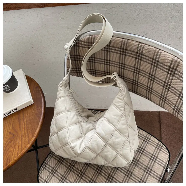Winter Embroidered Quilted Shoulder Bag for Women — feature 126