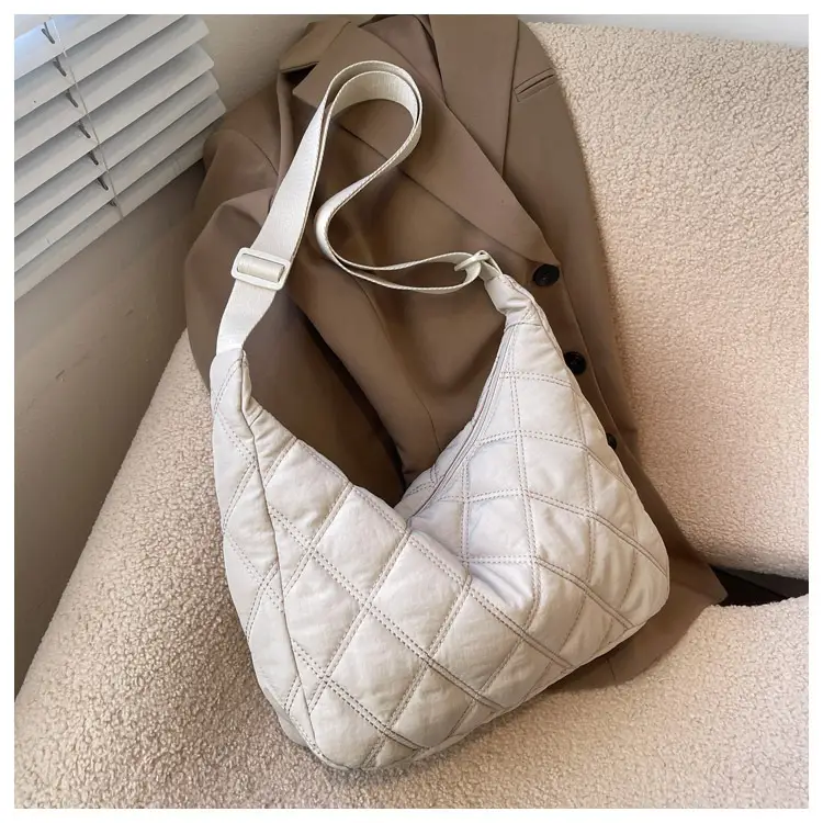 Winter Embroidered Quilted Shoulder Bag for Women — feature 130
