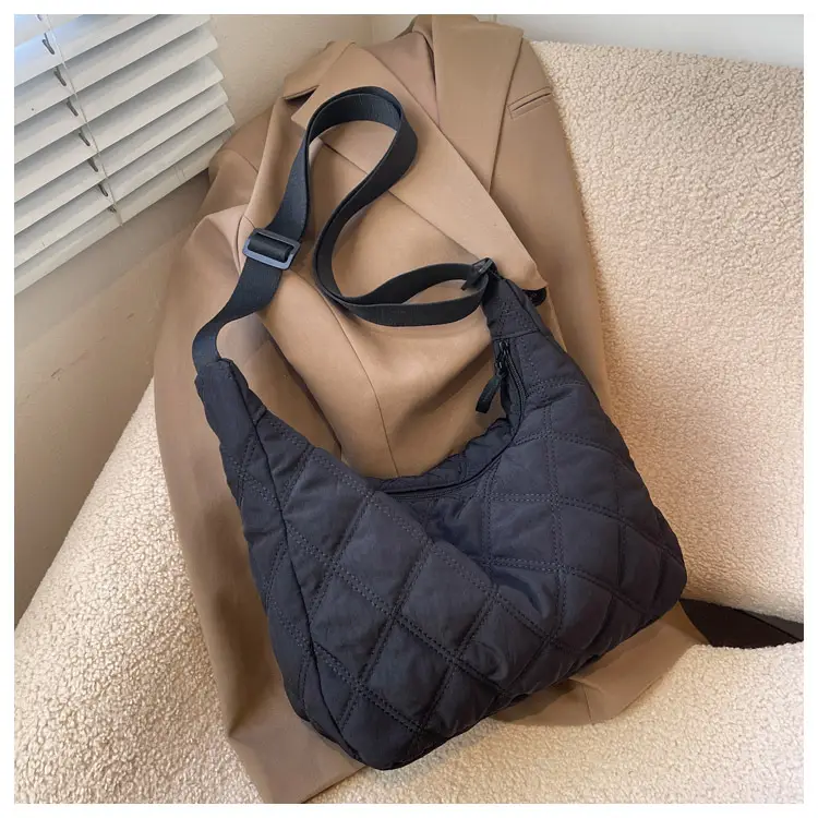 Winter Embroidered Quilted Shoulder Bag for Women — feature 135
