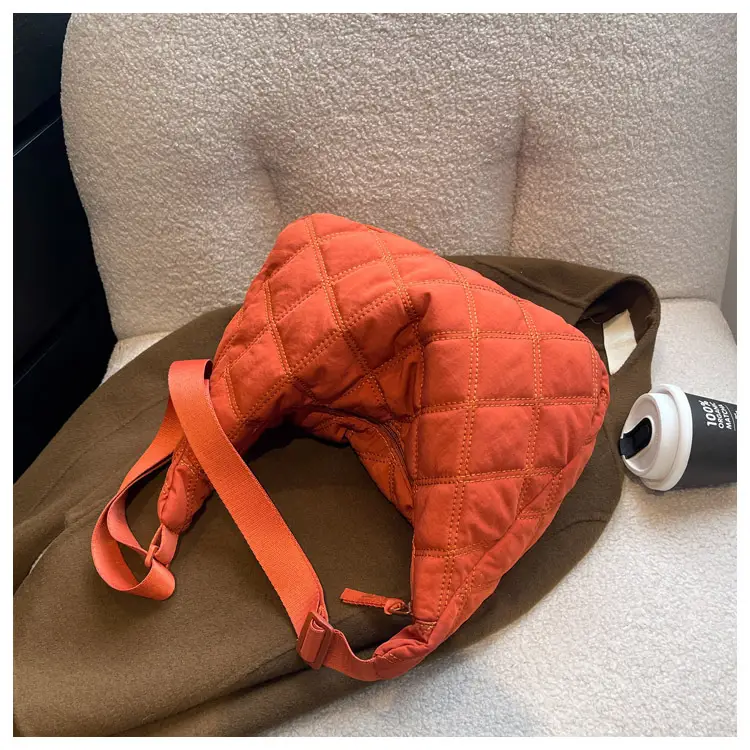 Winter Embroidered Quilted Shoulder Bag for Women — feature 146