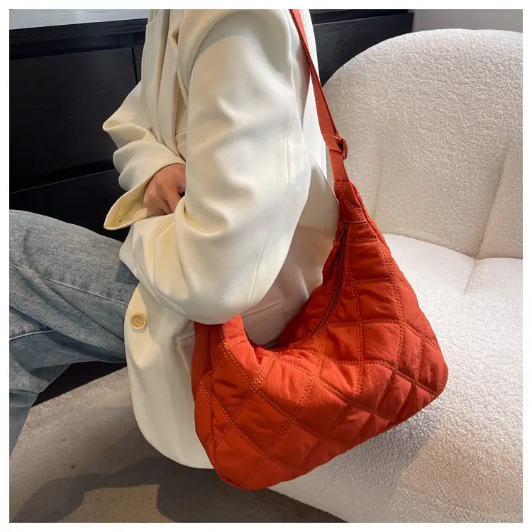 Winter Embroidered Quilted Shoulder Bag for Women — feature 40