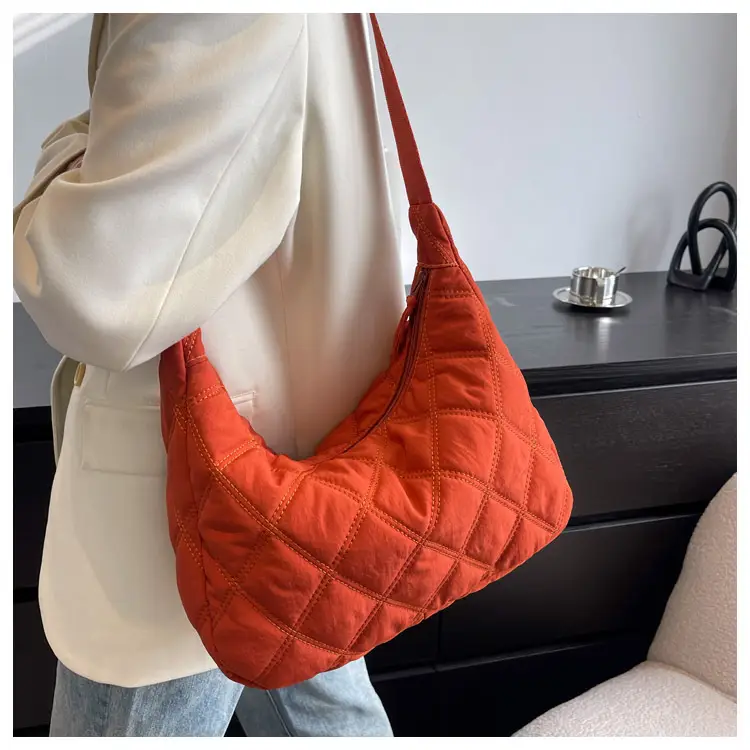 Winter Embroidered Quilted Shoulder Bag for Women — feature 42