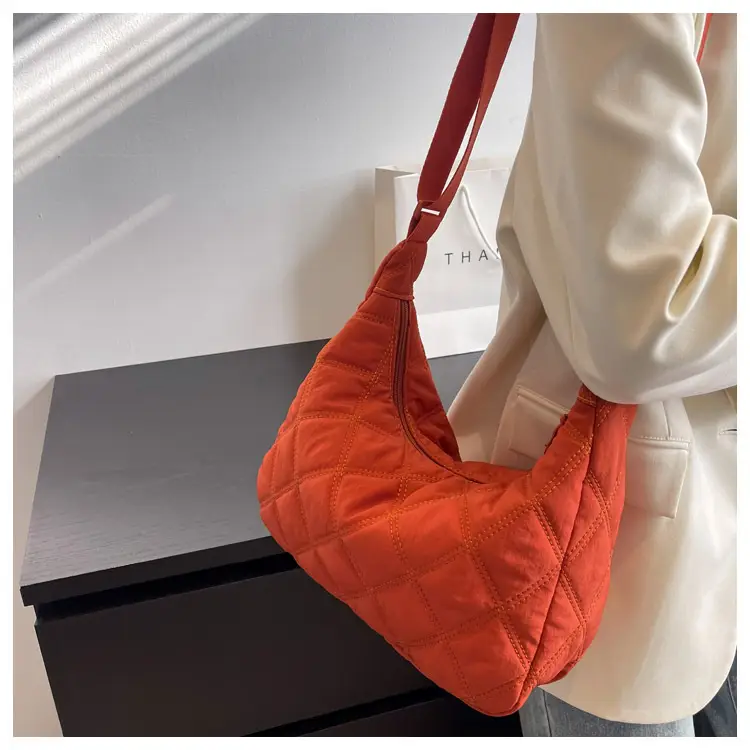 Winter Embroidered Quilted Shoulder Bag for Women — feature 44
