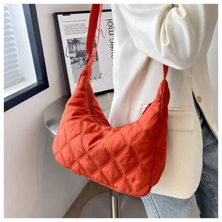 Winter Embroidered Quilted Shoulder Bag for Women — feature 45