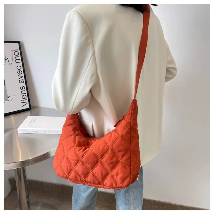 Winter Embroidered Quilted Shoulder Bag for Women — feature 48