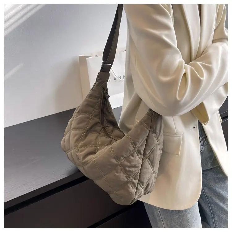 Winter Embroidered Quilted Shoulder Bag for Women — feature 51