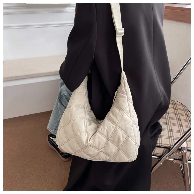 Winter Embroidered Quilted Shoulder Bag for Women — feature 73