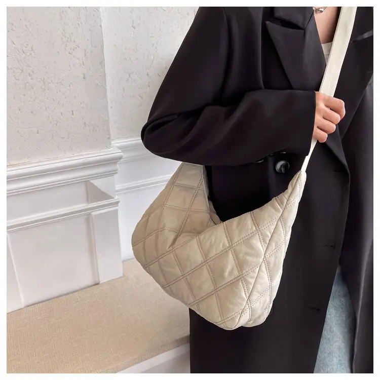 Winter Embroidered Quilted Shoulder Bag for Women — feature 80